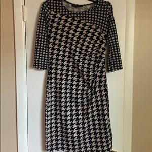 Houndstooth dress